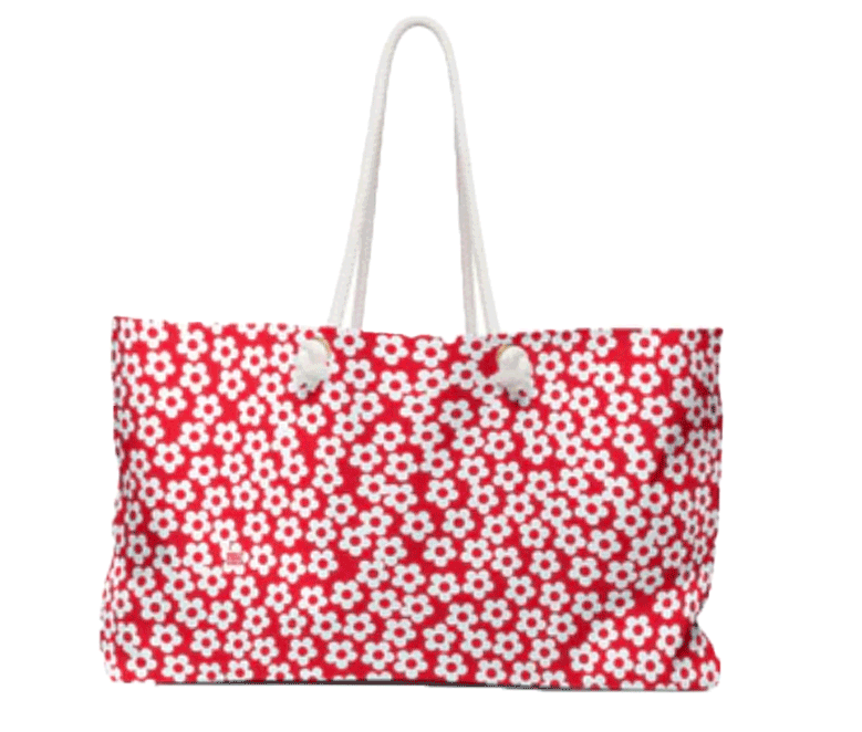 Tote bags with fun, playful prints