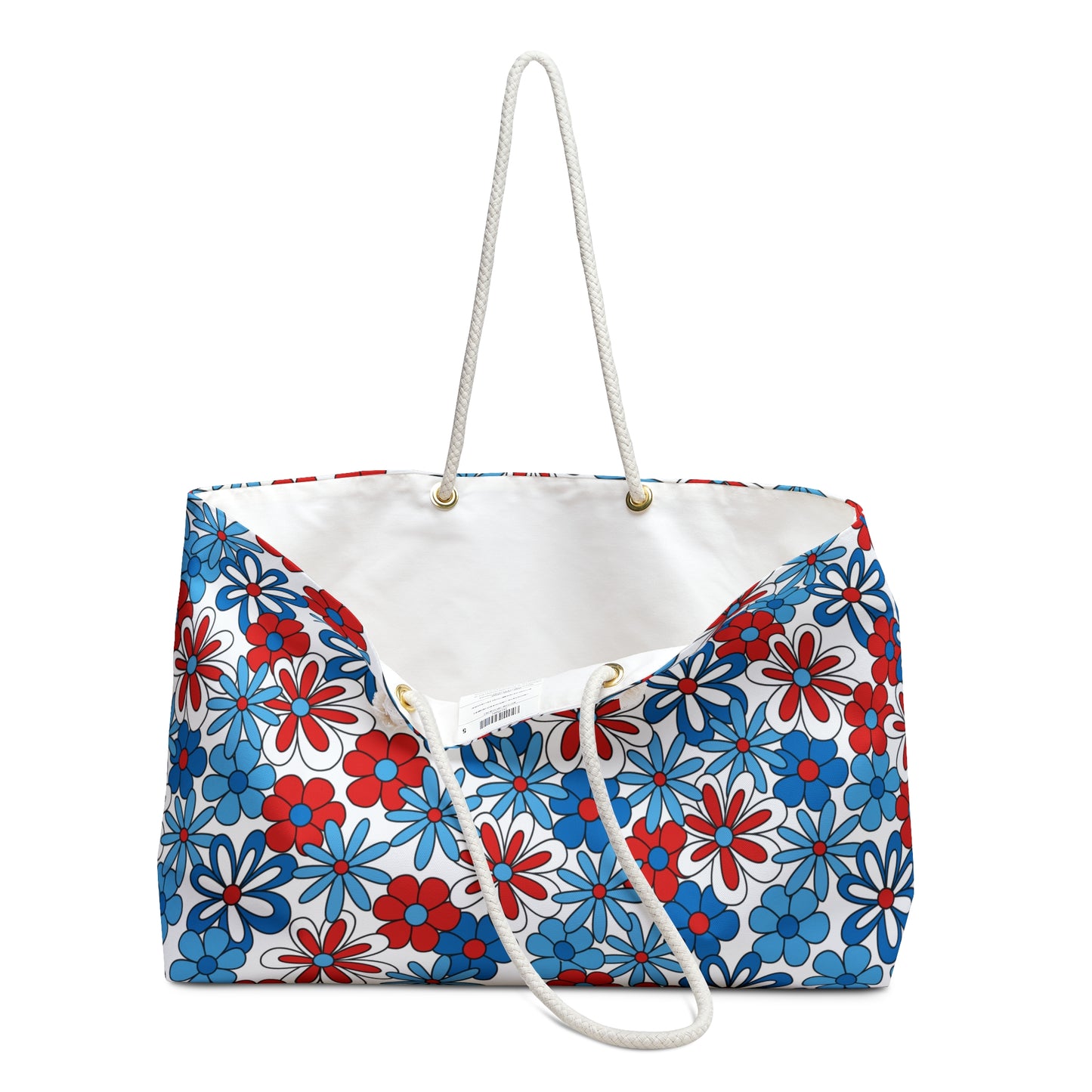 Flower Power Patriot Weekender Bag