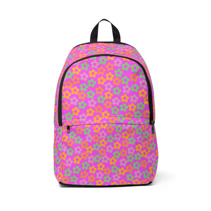 Hot Pink Mini Flower Backpack