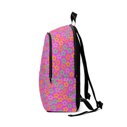 Hot Pink Mini Flower Backpack