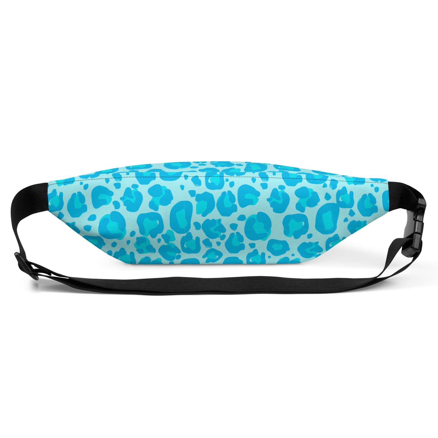 Moxies Blue Leopard Belt Bag