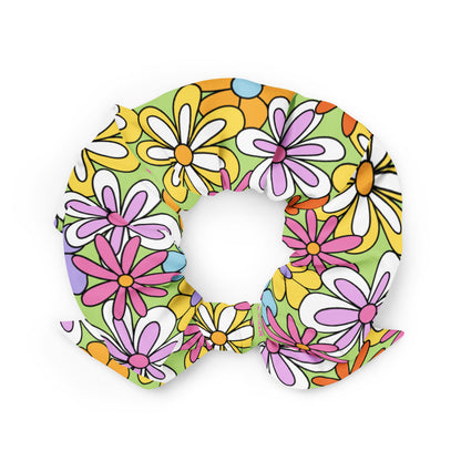 Flower Power Spring Scrunchie