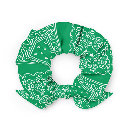 Emerald Bandana Scrunchie