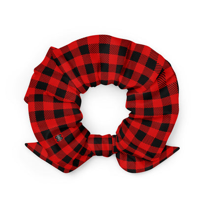 Red Buffalo Plaid Scrunchie