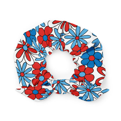 Flower Power Patriot Scrunchie