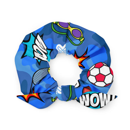 OMG! Blue Scrunchie